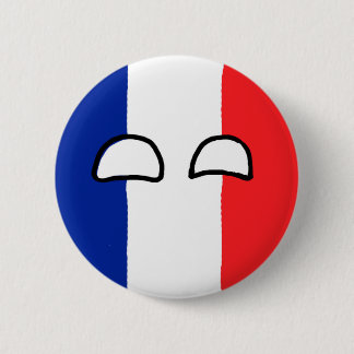 France Ball Ronde Button 5,7 Cm