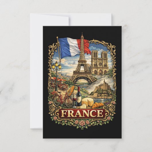France Bedankkaart (Voorkant)