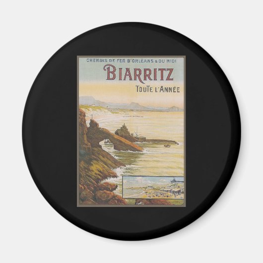 France Biarritz Magneet (Voorkant)