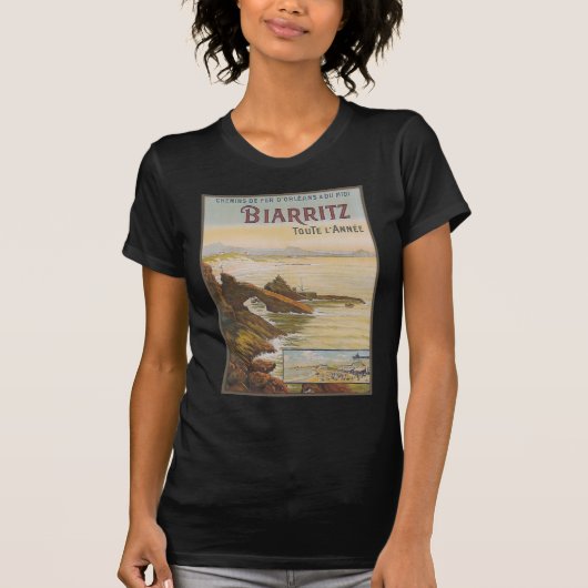 France Biarritz T-shirt (Voorkant)