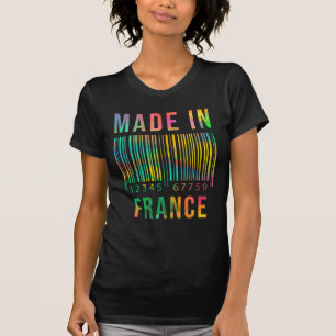 France Born Made In Frankrijk T-shirt