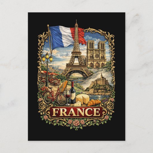 France Briefkaart (Voorkant)