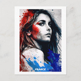 France Briefkaart Art - World of Women Collectie