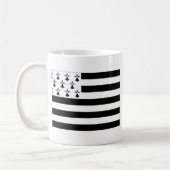 France Brittany Flag Koffiemok (Links)