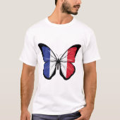 France Butterfly T-shirt (Voorkant)