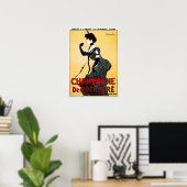 France CHAMPAGNE DE ROCHEGRE Leonetto Cappiello Ad Poster (Thuiskantoor)