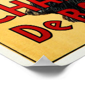 France CHAMPAGNE DE ROCHEGRE Leonetto Cappiello Ad Poster (Hoek)