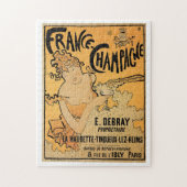 France Champagne Drink wijn Legpuzzel (Verticaal)