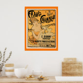 France Champagne  Poster (Keuken)