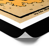 France Champagne Vintage Wine Drink Ad Art Poster (Hoek)