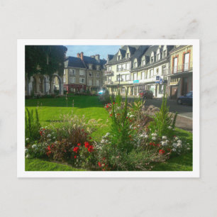 France Cityscape Buildings Natuur Briefkaart