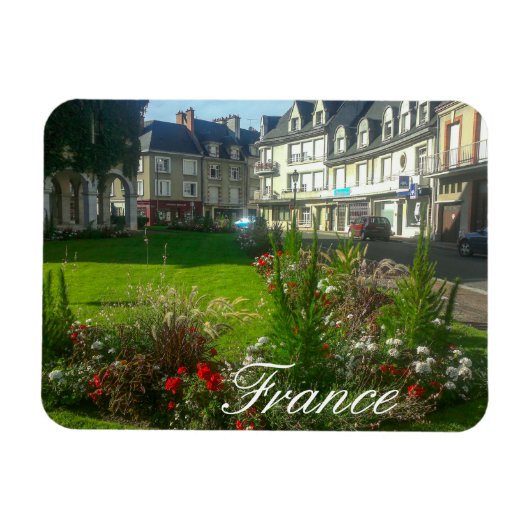 France Cityscape Buildings Natuur Magneet (Horizontaal)