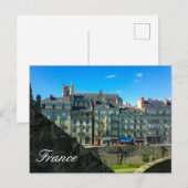 France Cityscape BuildingsView Briefkaart (Voorkant / Achterkant)