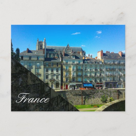France Cityscape BuildingsView Briefkaart (Voorkant)