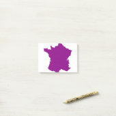 France Country Europe Map Post-it® Notes (Op bureau)