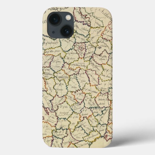 France departments Case-Mate iPhone case (Achterkant)