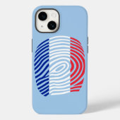 France DNA Case-Mate iPhone Case (Achterkant)