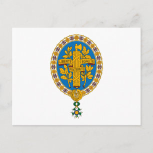France Emblem Briefkaart