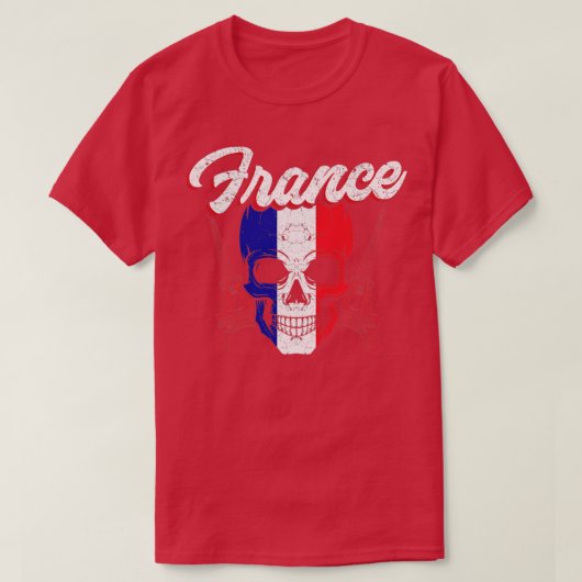 France Fan T-shirt (Design voorkant)
