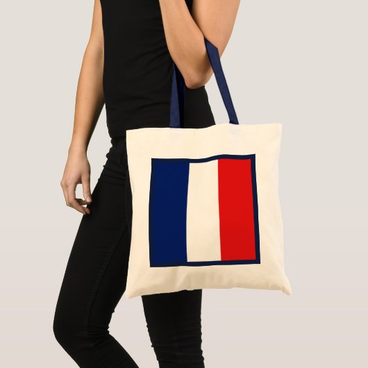 France Flag Bag Tote Bag (Voorkant (product))