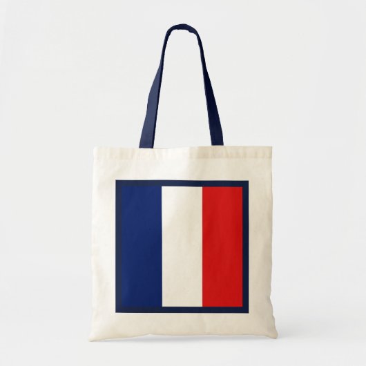 France Flag Bag Tote Bag (Voorkant)