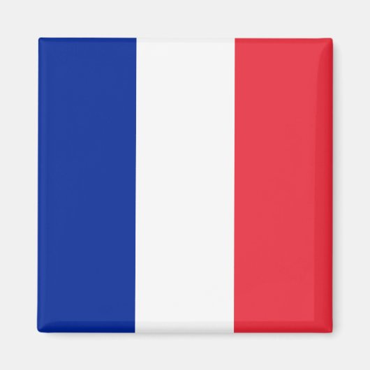 France Flag Magneet (Voorkant)