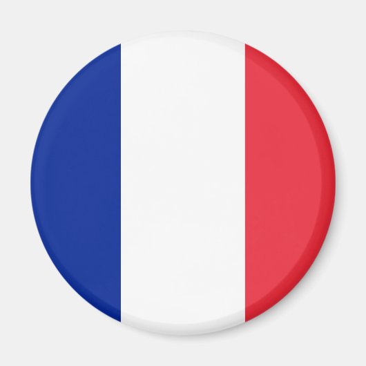 France Flag Magnet (Voorkant)