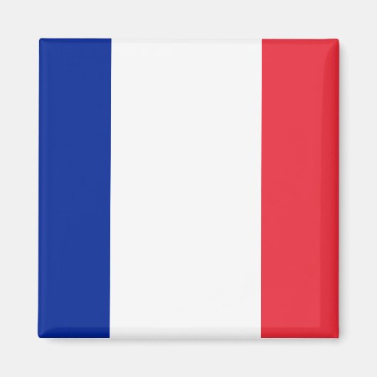 France Flag Magnet (Voorkant)