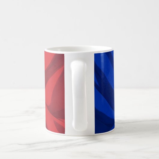 France Flag Mug Koffiemok (Handvat)