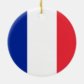 France Flag Ornament (Achterkant)