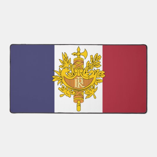 France flag phone case bureaumat (Voorkant)