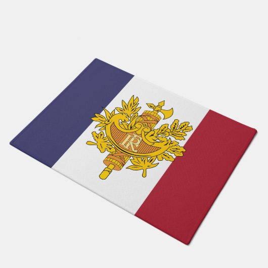 France flag phone case deurmat (Schuin)