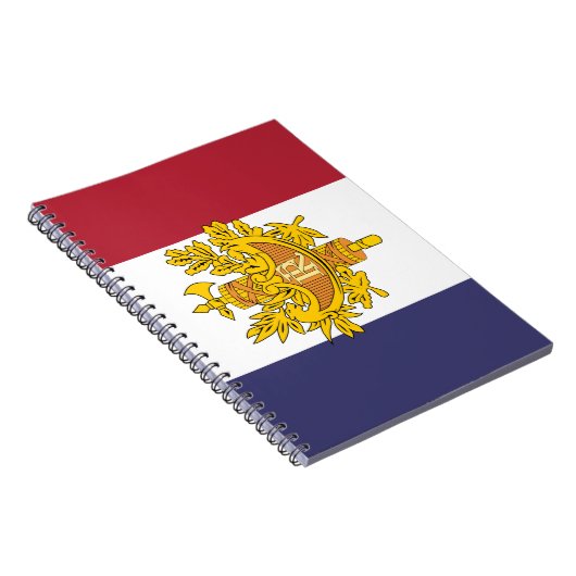 France flag phone case notitieboek (Rechterzijde)