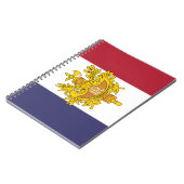 France flag phone case notitieboek (Linkerzijde)