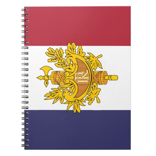 France flag phone case notitieboek (Voorkant)