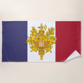 France flag phone case strandlaken