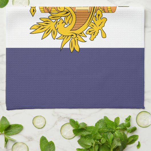 France flag phone case theedoek (Gevouwen)