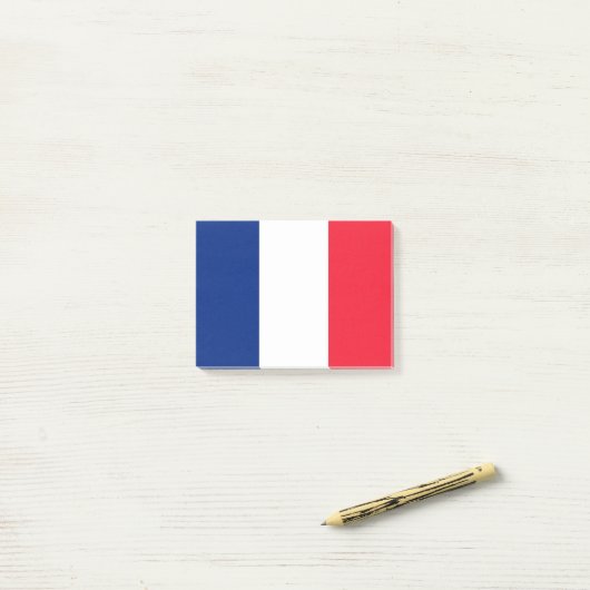 France Flag Post-it® Notes (Op bureau)