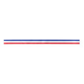 France Flag Ribbon Satijnen Lint (Voorkant)