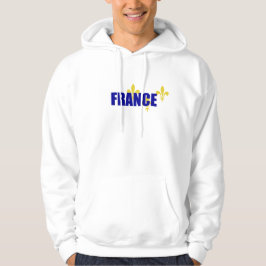 France Fleur-de-lys Royaliste Hoodie