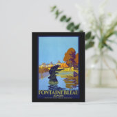France Fontainebleau Avon Briefkaart (Staand voorkant)