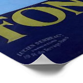 France Fontainebleau Avon Poster (Hoek)