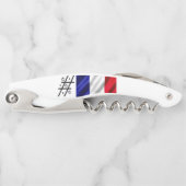 France Foot corkschroef Kurkentrekker (Voorkant)