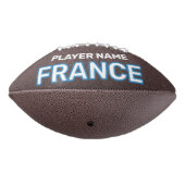 France Football Dynamic Quarterback Patriotic Art (Gedraaid 270)