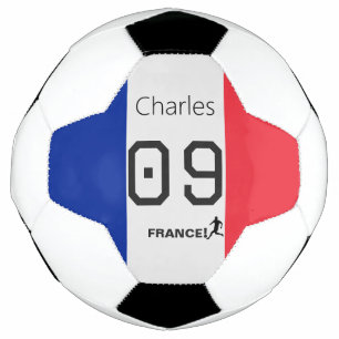 France Football Persoonlijke Teamkleuren Atleet Voetbal