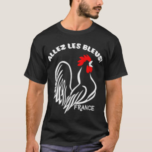 France Football World Allez Les Bleus T-shirt
