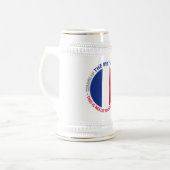 France Frankreich Art Shield Bierpul (Voorkant links)