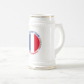 France Frankreich Art Shield Bierpul (Voorkant rechts)