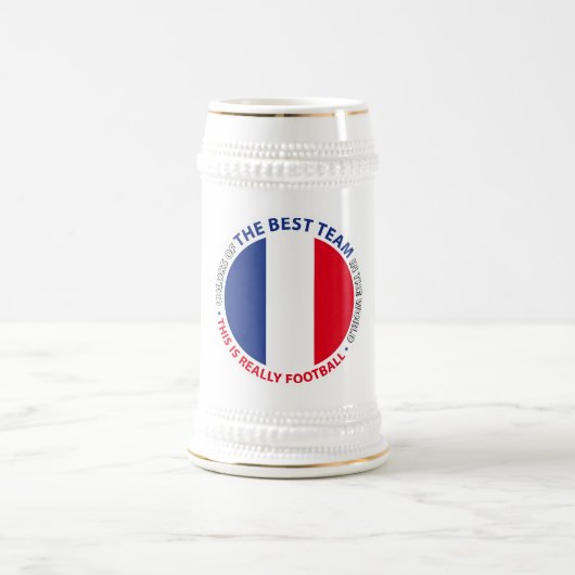 France Frankreich Art Shield Bierpul (Center)