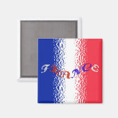 France Fridge Magnet (Voorkant / Achterkant)